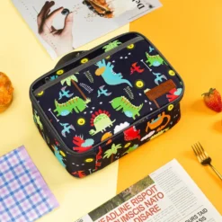 Kinder Lunchbag Picknicktasche Lunchpaket Kühltasche Mini-Isoliertasche Für Damen Herren, Studenten Dinosaurier -Mepalhom Geschaft 997febeed21b67257981eec3b9f8983d
