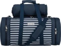 Anndora Picknick Kühltasche + Decke + Zubehör - Blau Weiß Gestreift - Blau 11 Anndora Picknick Kühltasche + Decke + Zubehör - Blau Weiß Gestreift - Blau -Mepalhom Geschaft 9a3288ae3a3ae3607d48e2bd4baa0728