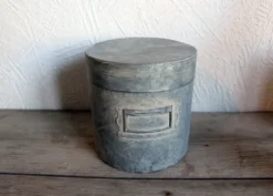 Zink Vorratsdose 12,5cm -Mepalhom Geschaft 9b245cc9e12e283f3d62851003d9d18c