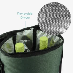 Navaris Kühltasche Für 2x Weinflasche - Kühler Tasche Für 2 Flaschen Wein Prosecco Oder 4 Bierdosen - Flaschentasche Mit Tragegurt In Grau -Mepalhom Geschaft 9c475759b59c38e7af242bca50061899