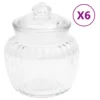 VidaXL Vorratsgl?ser 6 Stk. 500 Ml Glas -Mepalhom Geschaft a1c713bcfac5a9d4b9c4d28de4bda447