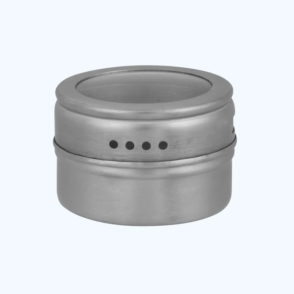 Fackelmann Magnetische Gewürzdose, Vorratsdose Mit Streuöffnungen, Aufbewahrungsdose Aus Edelstahl (Farbe: Silber/Transparent), Menge: 1 Stück 4 Fackelmann Magnetische Gewürzdose, Vorratsdose Mit Streuöffnungen, Aufbewahrungsdose Aus Edelstahl (Farbe: Silber/Transparent), Menge: 1 Stück – Bild 2