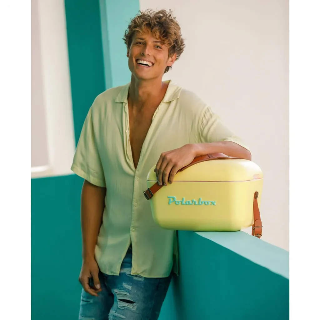 Polarbox Kuhlbox 20L Gelb / Türkis 9 Polarbox Kuhlbox 20L Gelb / Türkis – Bild 7