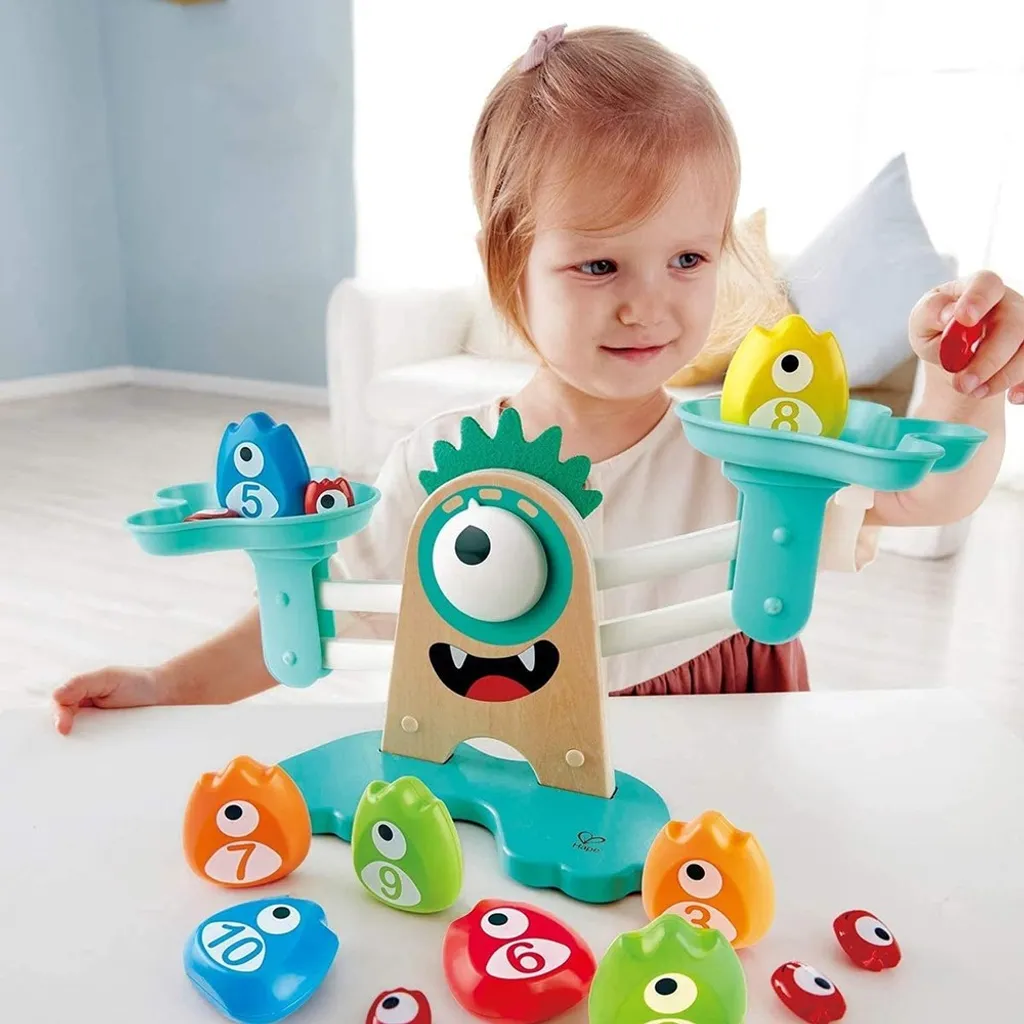 HAPE Baby Monster-Waage Aufbewahrungsdosen Geschirr Plahap1222 12 HAPE Baby Monster-Waage Aufbewahrungsdosen Geschirr Plahap1222 – Bild 10