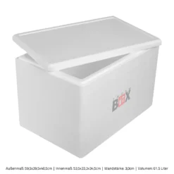 Styroporbox 61W | Wand: 3,0cm | Volumen: 61,5L | Innenmaß:53x33x34cm | Weiß Isolierbox Thermobox Kühlbox Warmhaltebox 15 Styroporbox 61W | Wand: 3,0cm | Volumen: 61,5L | Innenmaß:53x33x34cm | Weiß Isolierbox Thermobox Kühlbox Warmhaltebox -Mepalhom Geschaft a43d9c6666702fcabfe2cfccd8f2b48d