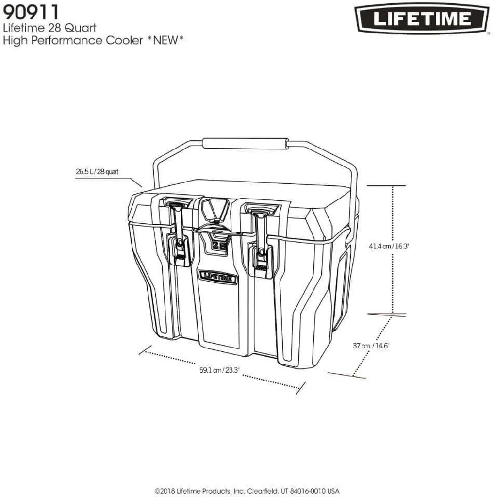 Lifetime Kühlbox 26,5 Liter Volumen 3 Lifetime Kühlbox 26,5 Liter Volumen – Bild 2