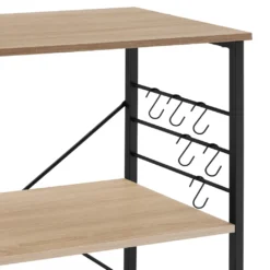 Tectake Servierwagen Rugby 65,5x45,5x88,5cm - Industrial Holz Hell, Eiche Sonoma -Mepalhom Geschaft a4d0ecc6e4562c2256f172b29bc53d74