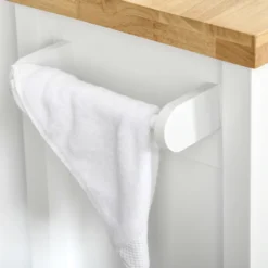 HOMCOM Küchenwagen Küchenrollwagen Servierwagen Mit Einer Schublade Geschlossenen Schrank Regalboden Und Handtuchhalter 4 Lenkrollen MDF Gummiholz Weiß+Eiche 63,5 X 40 X 90 Cm 17 HOMCOM Küchenwagen Küchenrollwagen Servierwagen Mit Einer Schublade Geschlossenen Schrank Regalboden Und Handtuchhalter 4 Lenkrollen MDF Gummiholz Weiß+Eiche 63,5 X 40 X 90 Cm -Mepalhom Geschaft a7a973a869fa32a6388655891a933754