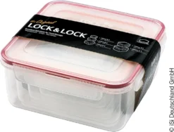 Lock&Lock HPL980CLQ5 Frischhaltedosen 5er Set - Luft & Wasserdicht (1er Pack) -Mepalhom Geschaft a7da5d69a0f22f07cb41106ddfc1b60f