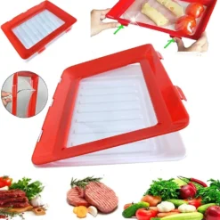 Konservierungsschale Für Lebensmittel Waste Food Preservation Tray Vakuum Frische Aufbewahrung Tablett Mit Elastischen Film Schnalle Dichtung Vorratsbehälter Set Küchenhelfer (4pcs) -Mepalhom Geschaft a8543536bac64d685cb77516009bce73