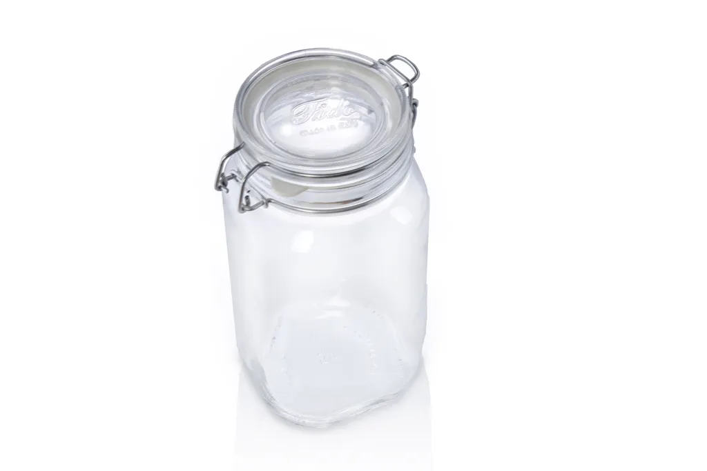 6er Set Einmachglas Bügelverschluss Original Fido 1,5L Vorratsgläser Incl. Bormioli Rezeptheft 7 6er Set Einmachglas Bügelverschluss Original Fido 1,5L Vorratsgläser Incl. Bormioli Rezeptheft – Bild 5