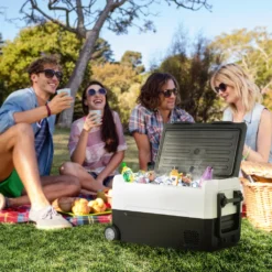 Merax Elektrisch Kühlbox Mit Kompressor 31.5L Schwarz, Mini Kühlschrank Tragbar Kühlleistung Bis -20° C, Gefrierbox 12/24 V Und 230 V Für Büro, Auto, Camping, Garten 37 Merax Elektrisch Kühlbox Mit Kompressor 31.5L Schwarz, Mini Kühlschrank Tragbar Kühlleistung Bis -20° C, Gefrierbox 12/24 V Und 230 V Für Büro, Auto, Camping, Garten -Mepalhom Geschaft ace5ed59d9b3939649ae29e38579189c