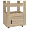 VidaXL Küchenwagen Sonoma-Eiche 60x45x80 Cm Holzwerkstoff -Mepalhom Geschaft b010f89374775835230262dc4adbbc2b