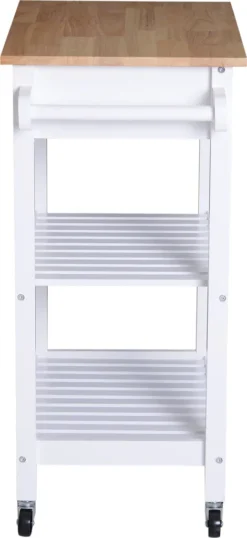 HOMCOM Servierwagen, Küchenwagen Mit Handtuchhalter, Küchentrolley, Beistellwagen Mit Schublade, Weiß, 64 X 39 X 84,5 Cm 14 HOMCOM Servierwagen, Küchenwagen Mit Handtuchhalter, Küchentrolley, Beistellwagen Mit Schublade, Weiß, 64 X 39 X 84,5 Cm -Mepalhom Geschaft b0f1f93a22e65157c1bbc9795e5c3417