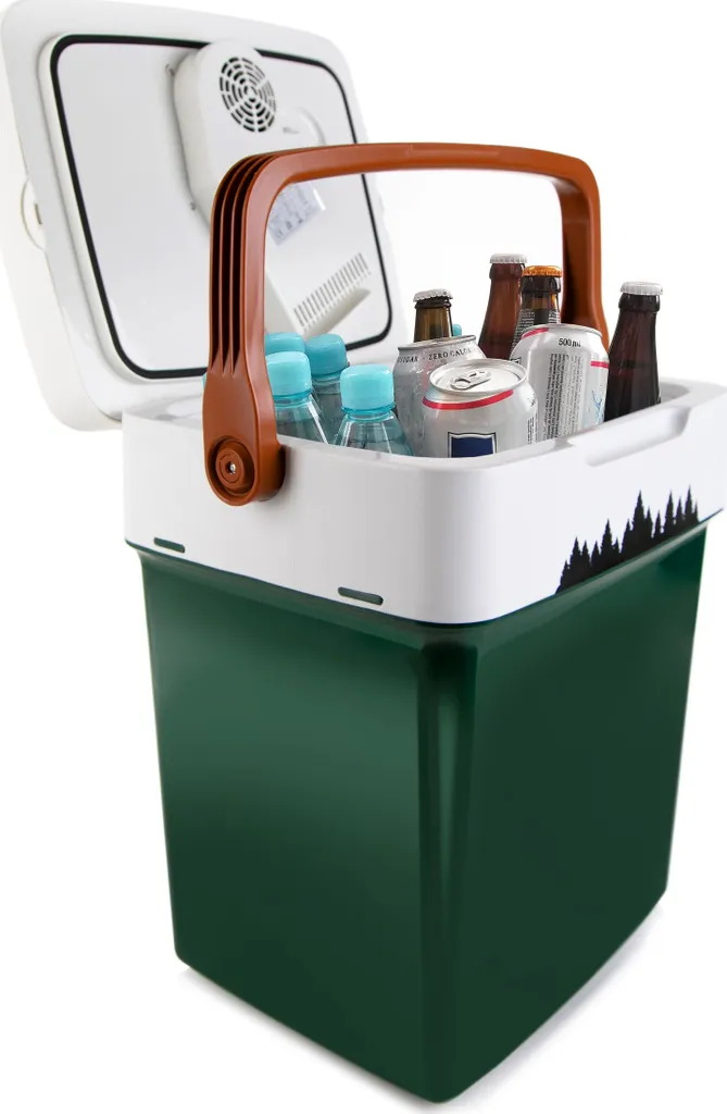 Tragbare Kühlbox Peme Ice-on Mini-Kühlschrank Für Auto Und Camping 32 Liter - In Pine Forest Grün 4 Tragbare Kühlbox Peme Ice-on Mini-Kühlschrank Für Auto Und Camping 32 Liter - In Pine Forest Grün – Bild 2