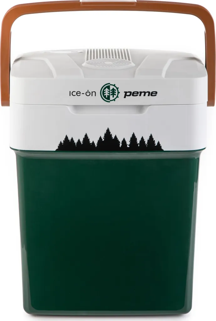 Tragbare Kühlbox Peme Ice-on Mini-Kühlschrank Für Auto Und Camping 32 Liter - In Pine Forest Grün 3 Tragbare Kühlbox Peme Ice-on Mini-Kühlschrank Für Auto Und Camping 32 Liter - In Pine Forest Grün