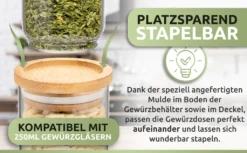 PORADA 12 Stapelbare Gewürzgläser Set 150ml Glasbehälter Mit Deckel Aufbewahrung Küche Gewürzdosen Vorratsdosen Glas Mit Deckel Aufbewahrungsgläser Küchenorganisation Aufbewahrung… 20 PORADA 12 Stapelbare Gewürzgläser Set 150ml Glasbehälter Mit Deckel Aufbewahrung Küche Gewürzdosen Vorratsdosen Glas Mit Deckel Aufbewahrungsgläser Küchenorganisation Aufbewahrung… -Mepalhom Geschaft b668038f6899bdeaeecd00b88a3e00ee