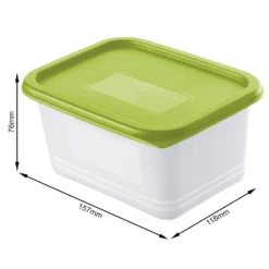 ROTHO Set Gefrierdosen 4 X 0.75 L DOMINO, Farbe:Limettengrün -Mepalhom Geschaft b7b251bca8d2ad753c01267a764e532b