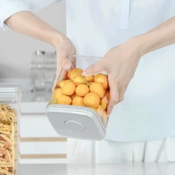 Frischhaltedosen Luftdict Vorratsdose 8-teilige-Set 8,14L Mit Deckel-POP-UP -Mepalhom Geschaft baa19f7cc29f643f565eebc2a5a5591e