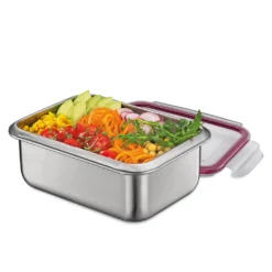 Küchenprofi Lunchbox Oder Vorratsdose Aus Edelstahl 16x22x8cm -Mepalhom Geschaft bd531817ccb7475604b5c97d285ace3c