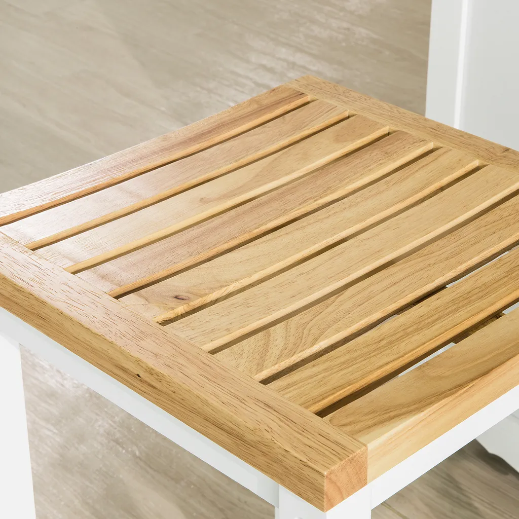 SoBuy 2er Set Stuhl Holzstuhl Essstuhl Küchenstuhl Hocker Zum Küchenwagen 2xFST29-WN 8 SoBuy 2er Set Stuhl Holzstuhl Essstuhl Küchenstuhl Hocker Zum Küchenwagen 2xFST29-WN – Bild 6