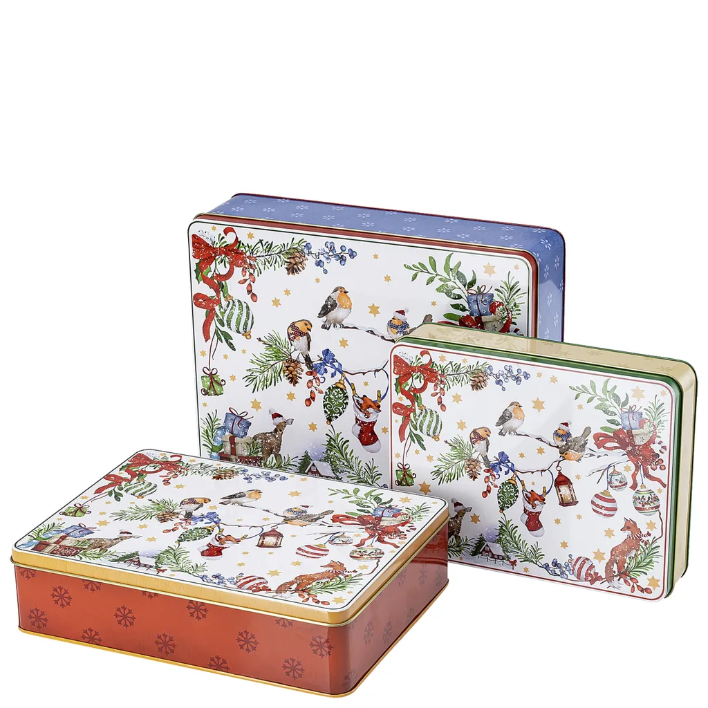 Hutschenreuther Xmas Weihnachtslieder 3 Plätzchendosen Leise Rieselt Der Schnee 2022 3 Hutschenreuther Xmas Weihnachtslieder 3 Plätzchendosen Leise Rieselt Der Schnee 2022