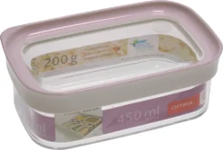 Emsa Trockenvorratsdose OPTIMA 0,45 Liter Transparent / Weiß -Mepalhom Geschaft c004b8ab9359931411dcfc56471a1606