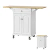SoBuy® Servierwagen, Küchenwagen,mit Klappbare/erweiterbarer Arbeitsfläche, FKW36-WN -Mepalhom Geschaft c2343fcae69abcbfcafe08f253edd86f