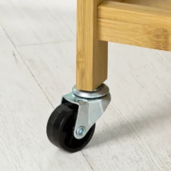 SoBuy Servierwagen, Küchenwagen, Küchenregal, Rollwagen, Teewagen, FKW34-B-N -Mepalhom Geschaft c30946ec7c0edb94bb7c671f54f7bf93