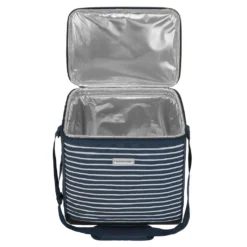 Anndora Kühltasche 32 Liter Navy Blau Weiß - Kühleinsatz -reisenthel Carrycruiser Kompatibel - Blau-weiss Gestreift -Mepalhom Geschaft c3faf13bff320651addac5d9bff315f0