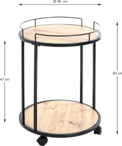 Haku Beistelltisch Auf Rollen, Schwarz-eiche - Maße: - Cm X - Cm X 60 Cm; 14906 10 Haku Beistelltisch Auf Rollen, Schwarz-eiche - Maße: - Cm X - Cm X 60 Cm; 14906 -Mepalhom Geschaft c4316acdf0f652e7893458c706278c6b