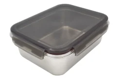 Steuber Edelstahl Frischhaltedose 3er Set, Luftdichter Klickdeckel, Backofengeeignet -Mepalhom Geschaft c4f6fc5cd7ac11bf043aecd5f5177726