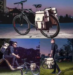 KHALISIA Kühltasche - Fahrradtasche Für Gepäckträger - Einsetzbar Als Gepäckträgertasche - Fahrrad Rucksack - Picknicktasche - Lunchtasche - Thermotasche Hält Kalt & Warm -Mepalhom Geschaft c6273f34bbce44ea37b61c111725db9b