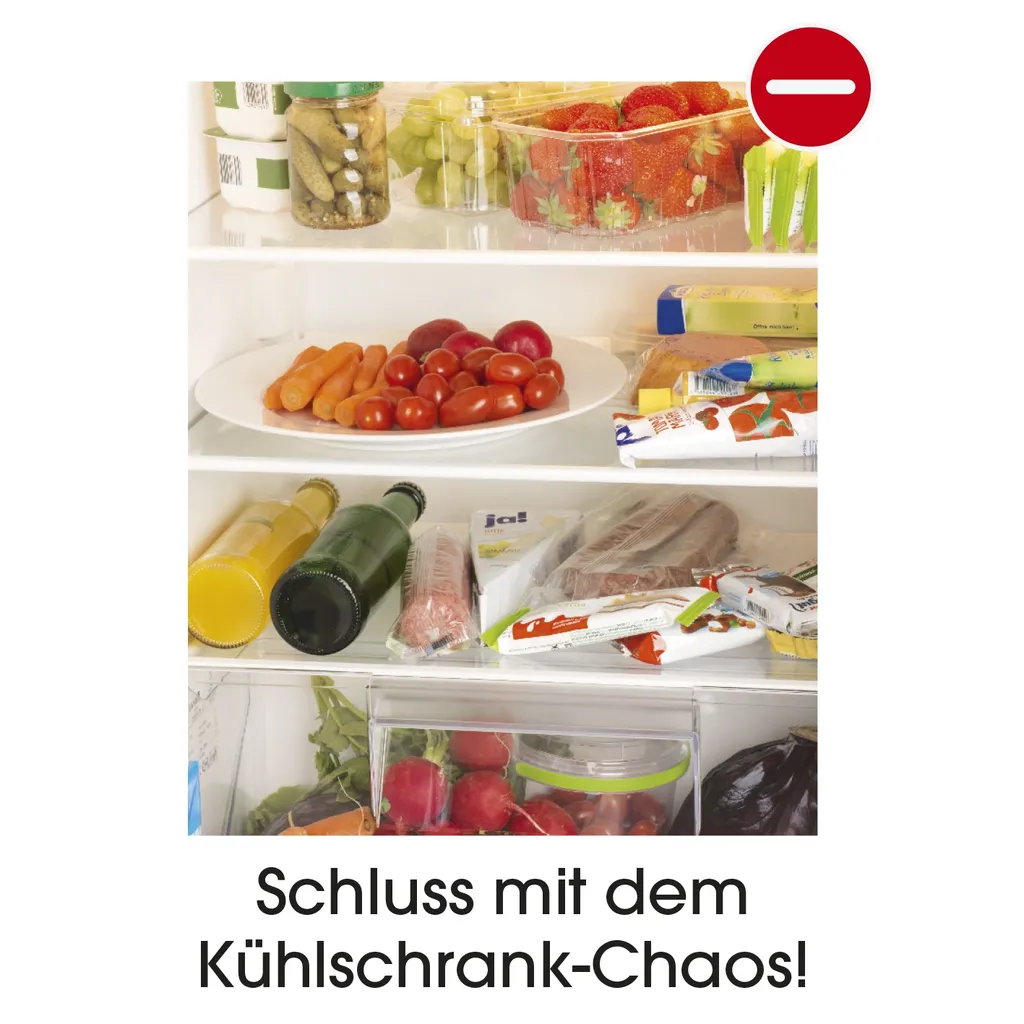 GOURMETmaxx Klemm-Schublade Für Kühlschrank, 3er-Set Schublade Klemm Kühlschrank GOURMETmaxx Zusatzfach Gemüsefach 3er-Set Ordnung 13 GOURMETmaxx Klemm-Schublade Für Kühlschrank, 3er-Set Schublade Klemm Kühlschrank GOURMETmaxx Zusatzfach Gemüsefach 3er-Set Ordnung – Bild 11