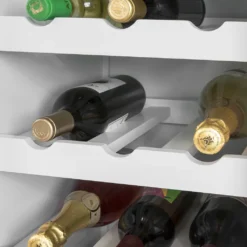 SoBuy FKW94-W Design Küchenwagen Mit Flaschenablage Küchenschrank Mit 2 Schiebetüren Und 2 Schubladen Servierwagen Mit Edelstahlplatte Sideboard Weiß -Mepalhom Geschaft cae4f6e5a681d6fab28f86559a3d0f64