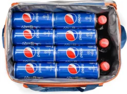 METEOR Kühltasche Frosty Picknicktasche Thermotasche Isoliertasche 30L Blue/grey -Mepalhom Geschaft cb949672bf8d4d27352b4b79ac97116f