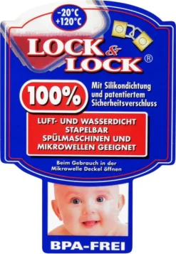 Lock & Lock Lock&Lock HPL836 Vorratsdose 5,5L - Luft Und Wasserdicht - Rechteckig (2er Pack) -Mepalhom Geschaft ce96e5fc5179ffd4bc5ce8edc37498c7 2