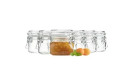 Mäser 931161 Gothika Einmachglas Mit Deckel, 300 Ml, Vorratsgläser Mit Bügelverschluss, Klar (6er Pack) -Mepalhom Geschaft d57df45bbb1f0f72e698d0521614d50a