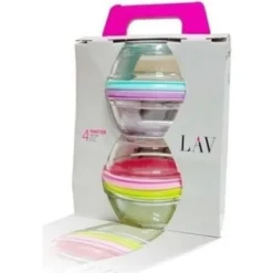 4-tlg. Glasschüssel Set Mit Deckel/ Vorratsdose/Frischhaltedosen -Mepalhom Geschaft d57e61f74f2bbd4f26cb503634bd885c