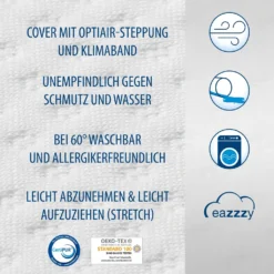 Genius Eazzzy Matratzentopper 140x200 Cm Matratzenauflage Topper Visco Set Bett; A19205 13 Genius Eazzzy Matratzentopper 140x200 Cm Matratzenauflage Topper Visco Set Bett; A19205 -Mepalhom Geschaft d6e31c5dded5716c3c5f7a230c3f1474