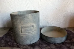 Zink Vorratsdose 12,5cm -Mepalhom Geschaft d7b43d5cc9ceb5b270f3caae6ecd3117