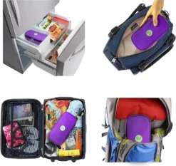 Insulin Kühltasche Reise Tasche - Medikamente Diabetiker Isoliert Tragbaren Kühler Tasche Für Insulin Pen Und Diabetes Kühltasche (Lila) -Mepalhom Geschaft d91cc64df8875ee86993d77574a53f17