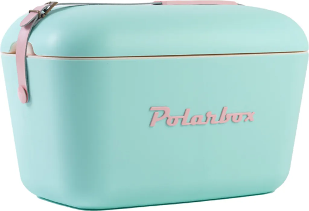 Kühlbox | Passive Kühlbox | Kühltaschen Polar In Retro Vintage Design Aus Kunststoff Mit Polystyrol (Airpop) Thermische Isolierung, 12L In Türkis 3 Kühlbox | Passive Kühlbox | Kühltaschen Polar In Retro Vintage Design Aus Kunststoff Mit Polystyrol (Airpop) Thermische Isolierung, 12L In Türkis