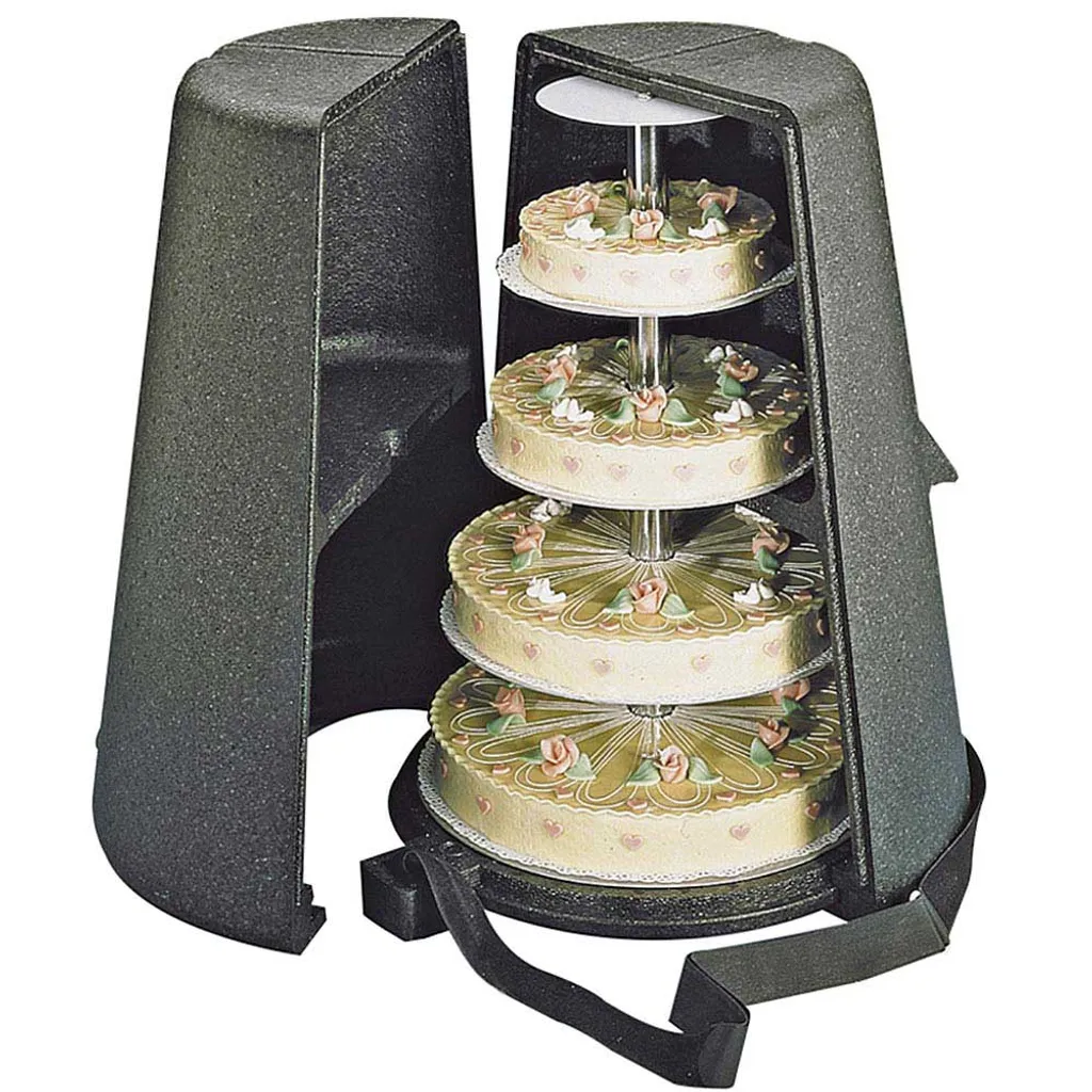 Thermohauser EPP-Thermobox Etagen-Tortenständer, Schwarz, Für Eine Max. 5-stöckige Etagere Mit Max. Durchm. 46 Cm Und 72 Cm Höhe 3 Thermohauser EPP-Thermobox Etagen-Tortenständer, Schwarz, Für Eine Max. 5-stöckige Etagere Mit Max. Durchm. 46 Cm Und 72 Cm Höhe