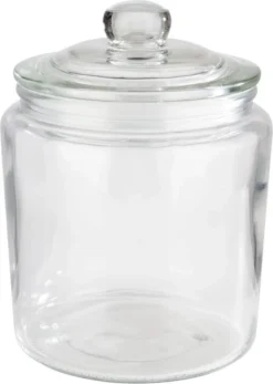 APS Vorratsglas -CLASSIC- /// Ø 11,5 Cm, H: 16 Cm, Volumen: 0,9 Liter /// Glas Polyethylen /// 82250 -Mepalhom Geschaft de62e4d9d49e6636edd91f22c4adad59