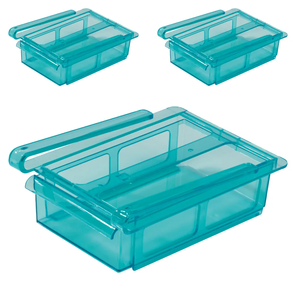GOURMETmaxx Klemm-Schublade Für Kühlschrank, 3er-Set Schublade Klemm Kühlschrank GOURMETmaxx Zusatzfach Gemüsefach 3er-Set Ordnung 9 GOURMETmaxx Klemm-Schublade Für Kühlschrank, 3er-Set Schublade Klemm Kühlschrank GOURMETmaxx Zusatzfach Gemüsefach 3er-Set Ordnung – Bild 7