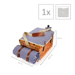 Sänger SÄNGER Picknickkorb Borkum Mit Integriertem Tisch & Kühltasche 25 Teilig Für 4 Personen -Mepalhom Geschaft e047d13475f885c314bc3be979751bfb