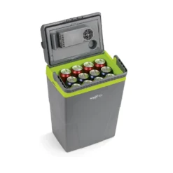 MAXXMEE Kühlbox - Wahlweise Via Netzkabel Oder KFZ-Anschluss - 22l Volumen - Grau/limegreen Kühlbox Camping Kühlschrank 22L Auto 12V 230V Thermobox Elektrisch Picknick Grau -Mepalhom Geschaft e0931d6c8aff7b3773a5e124c861cd6a