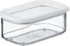 Mepal 106914030600 Modula Vorratsdose, Kunststoff, 425 Ml, Transparent/weiß (4 Stück) -Mepalhom Geschaft e26581bf093fd22c83946b0bfec100b7
