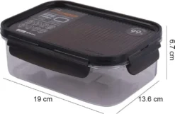 Lock&Lock Modular LBF404 Frischhaltedose 910ml - Unterteil Aus Tritan (1er Pack) -Mepalhom Geschaft e2bf56dbf50aafa92c7e63c14c240a81